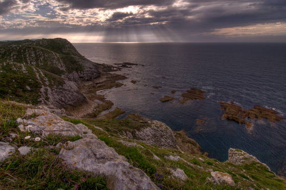 Paisaje HDR en Oyambre