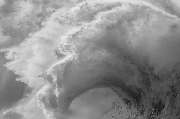 Mar cantábrico en temporal