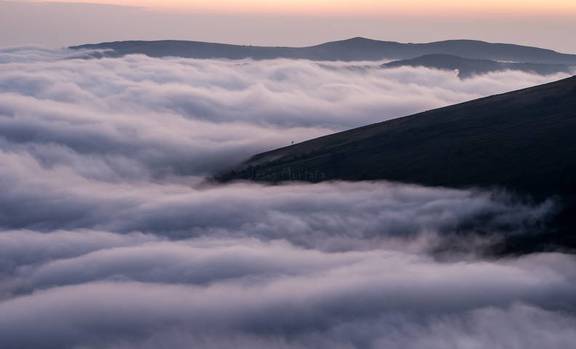 Mar de niebla en el Saja besaya