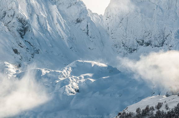 Nevada en Picos de Europa