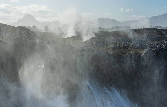 Mar tenebrosa en Asturias