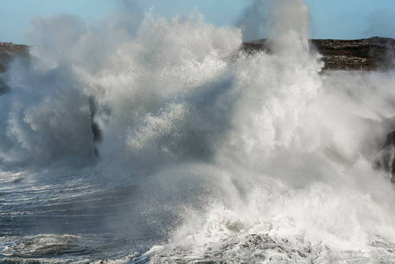  Furia en la costa Asturiana