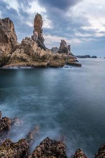 Urros de Liencres,costa quebrada