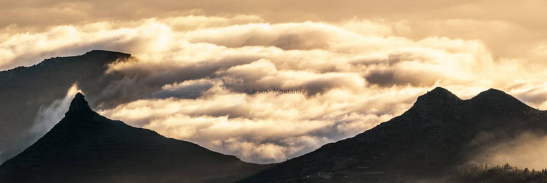 nubes en Tenerife